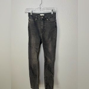 Faded black H&M skinny jeans